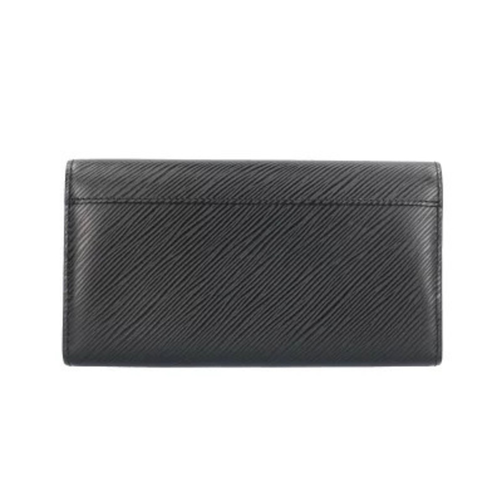 Louis Vuitton Wallet Portefeuille Twist Epi Leather Long Black